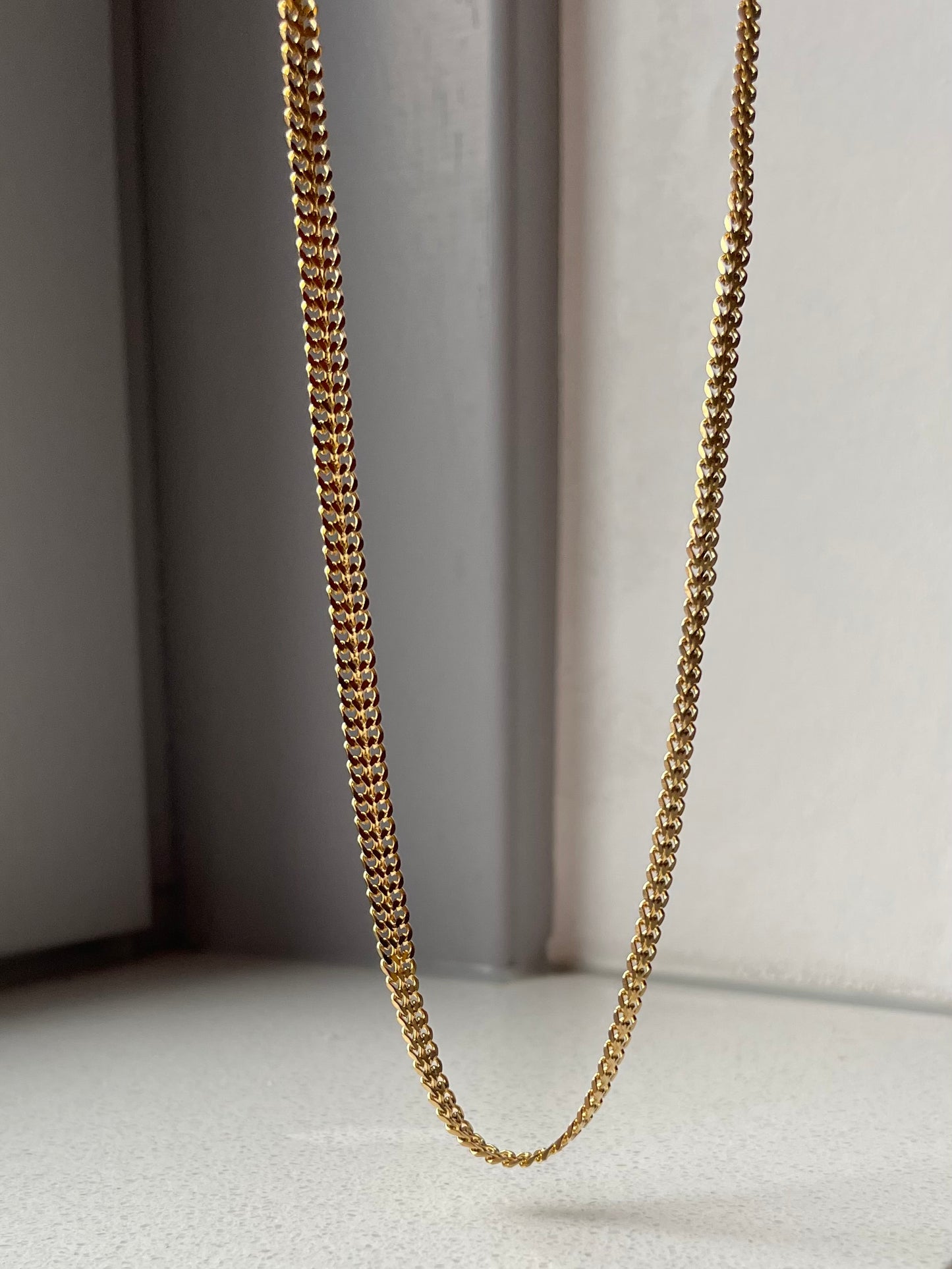 Brede chain ketting
