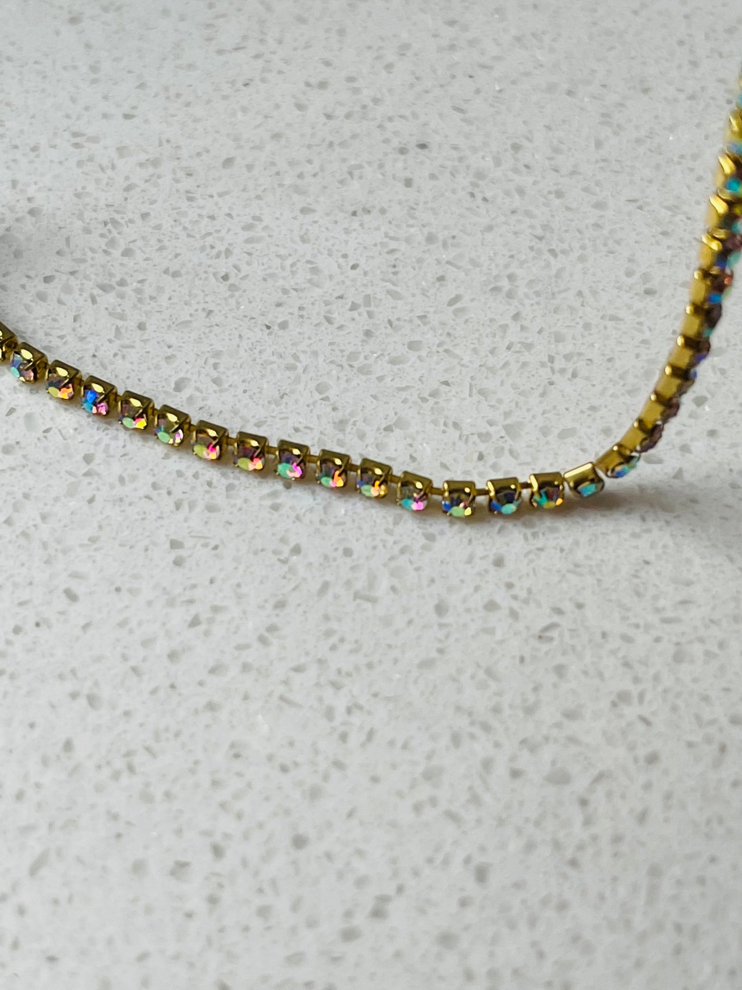 Rhinestone ketting
