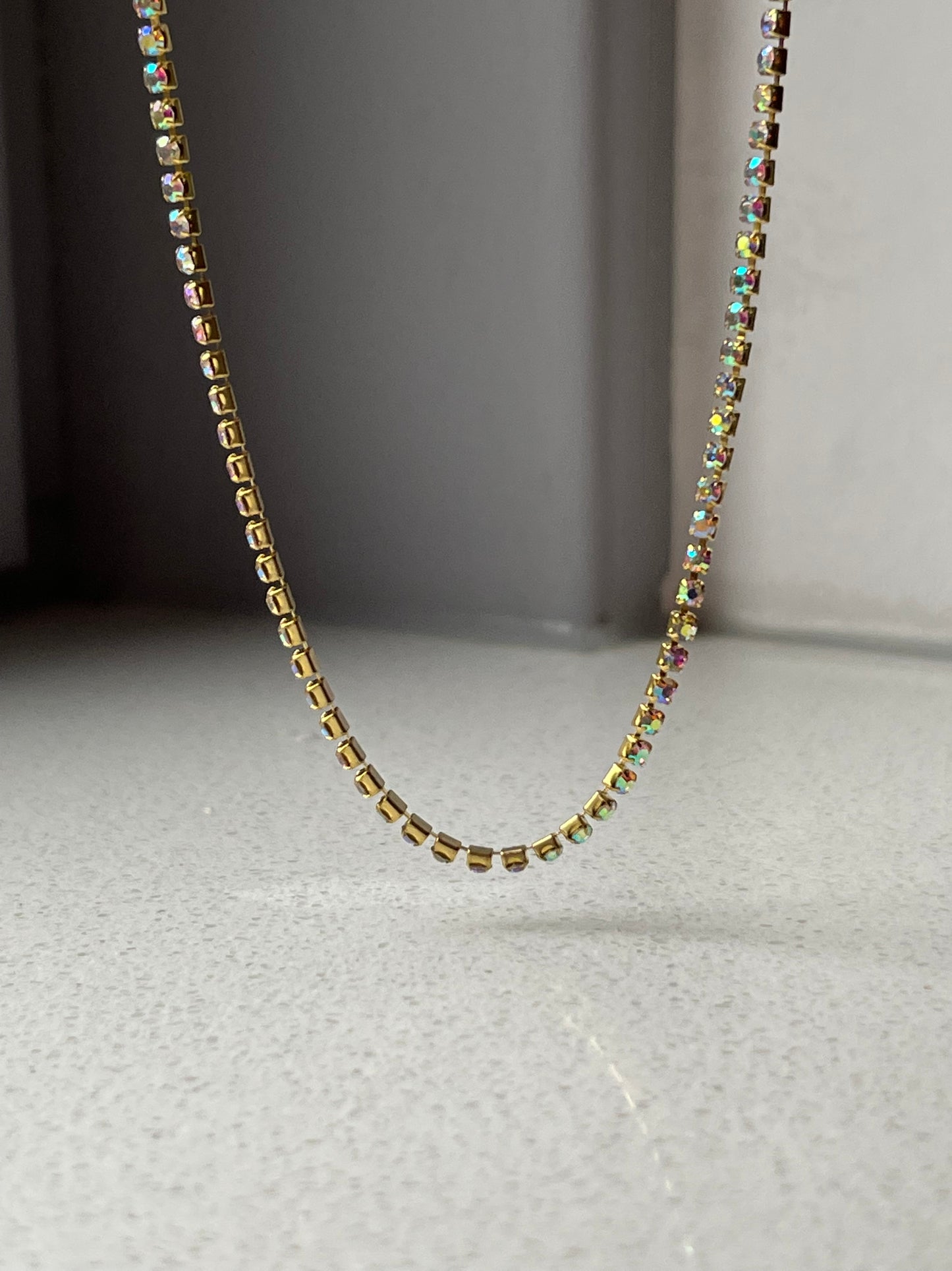 Rhinestone ketting