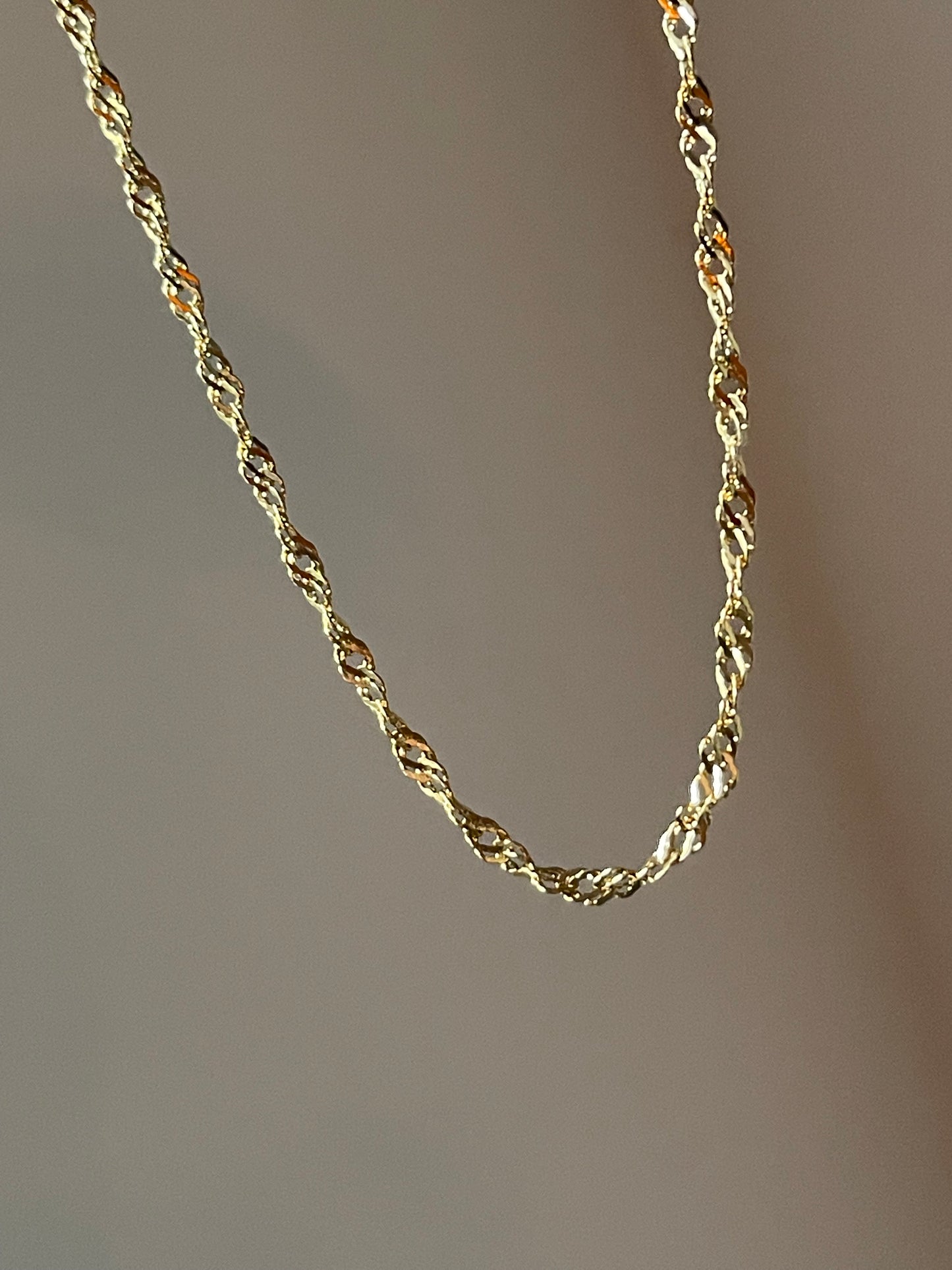 Twist schakel ketting