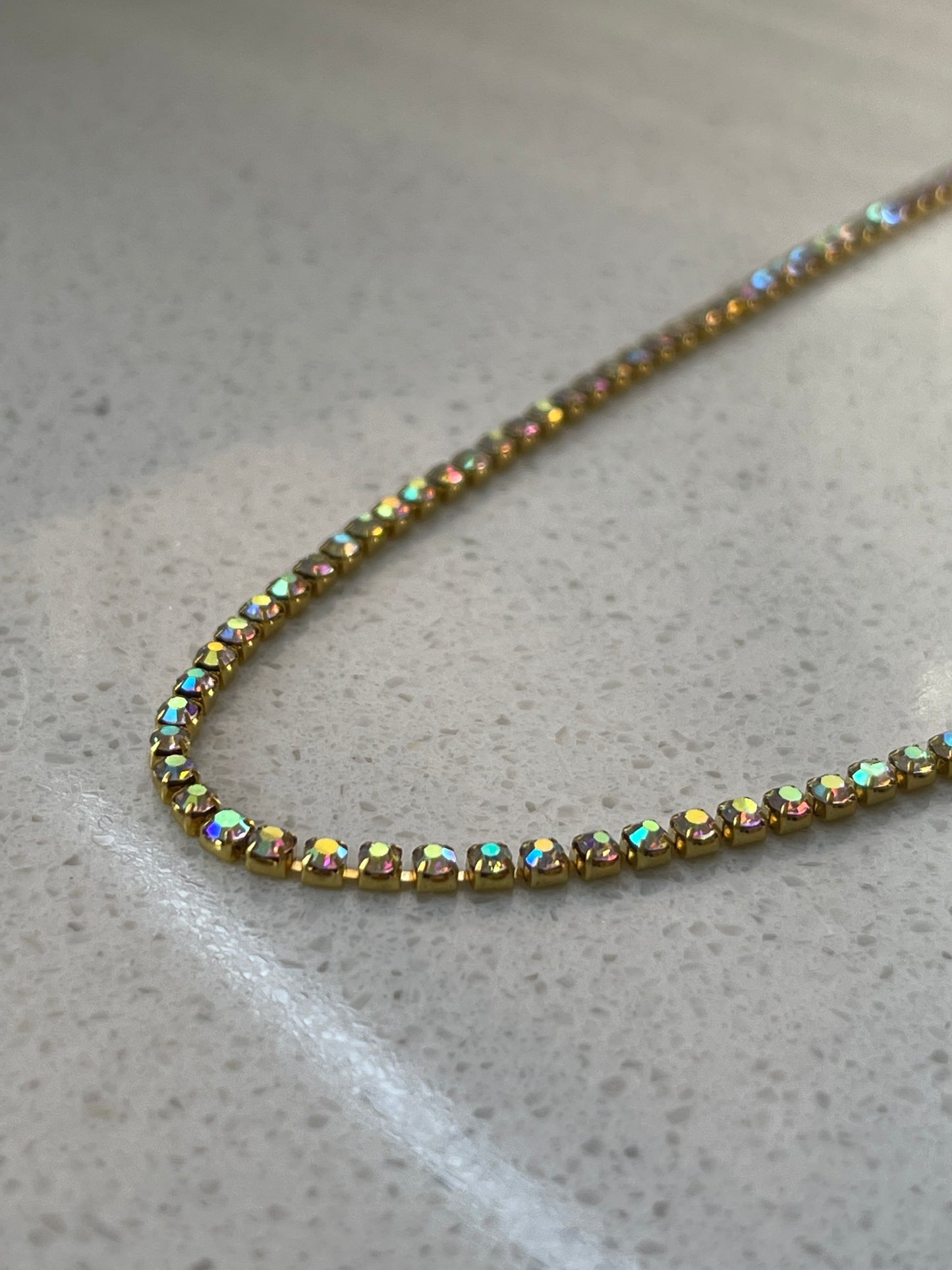 Rhinestone ketting
