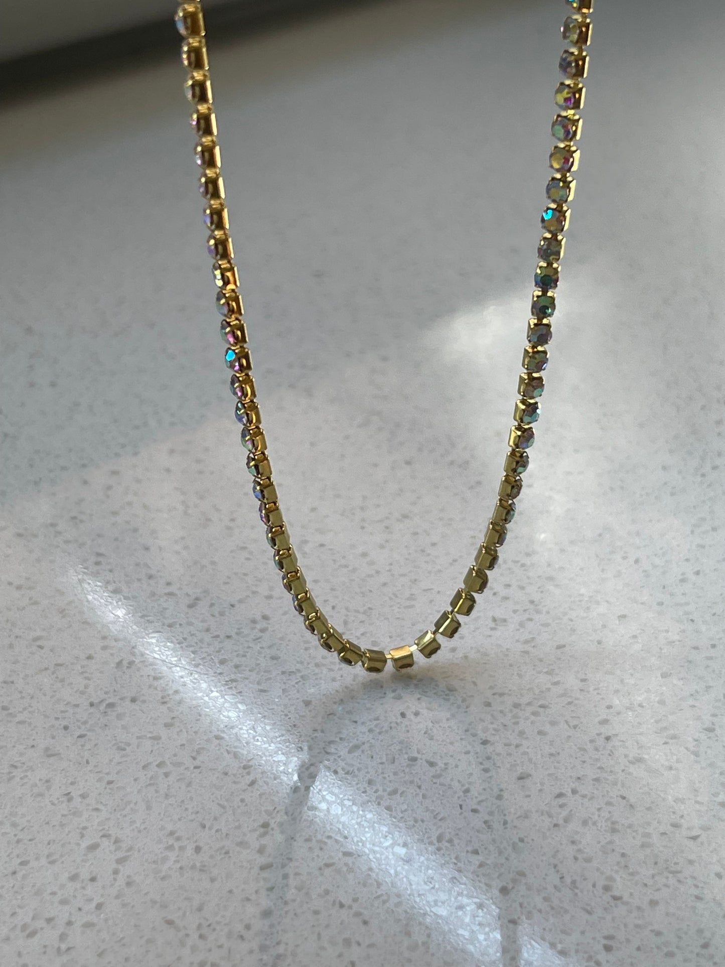 Rhinestone ketting