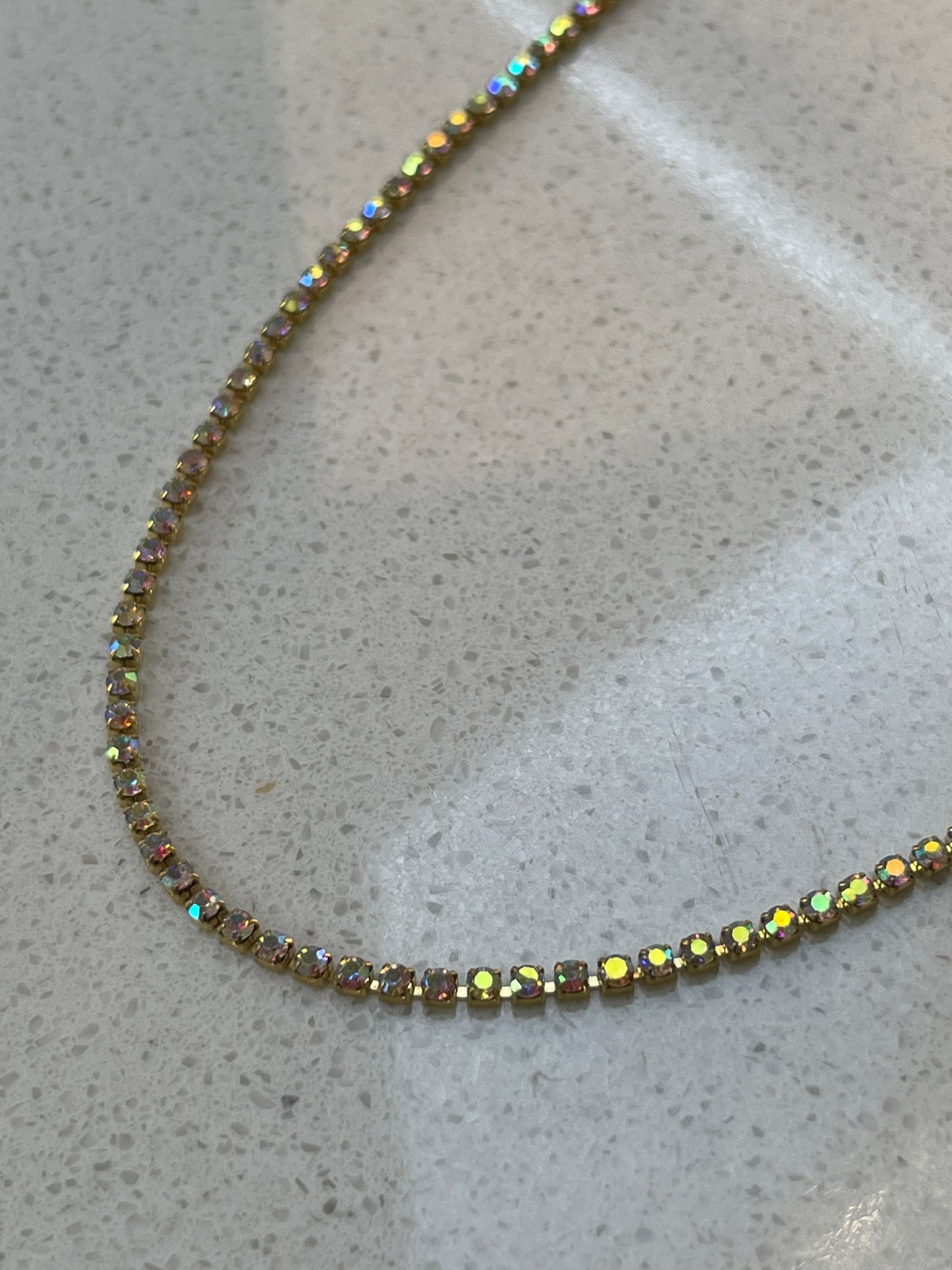 Rhinestone ketting