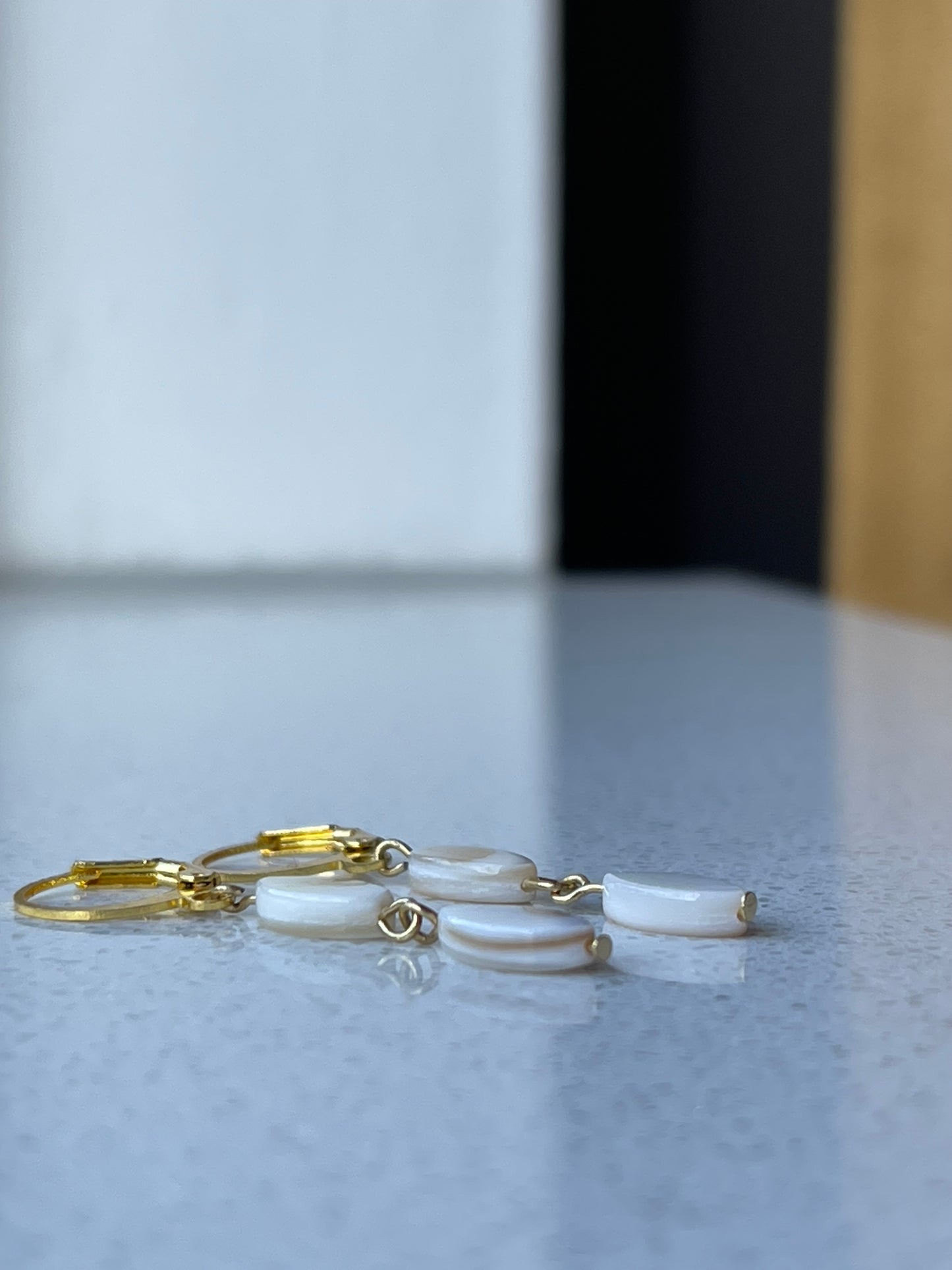 Shell Earrings Oval ❥