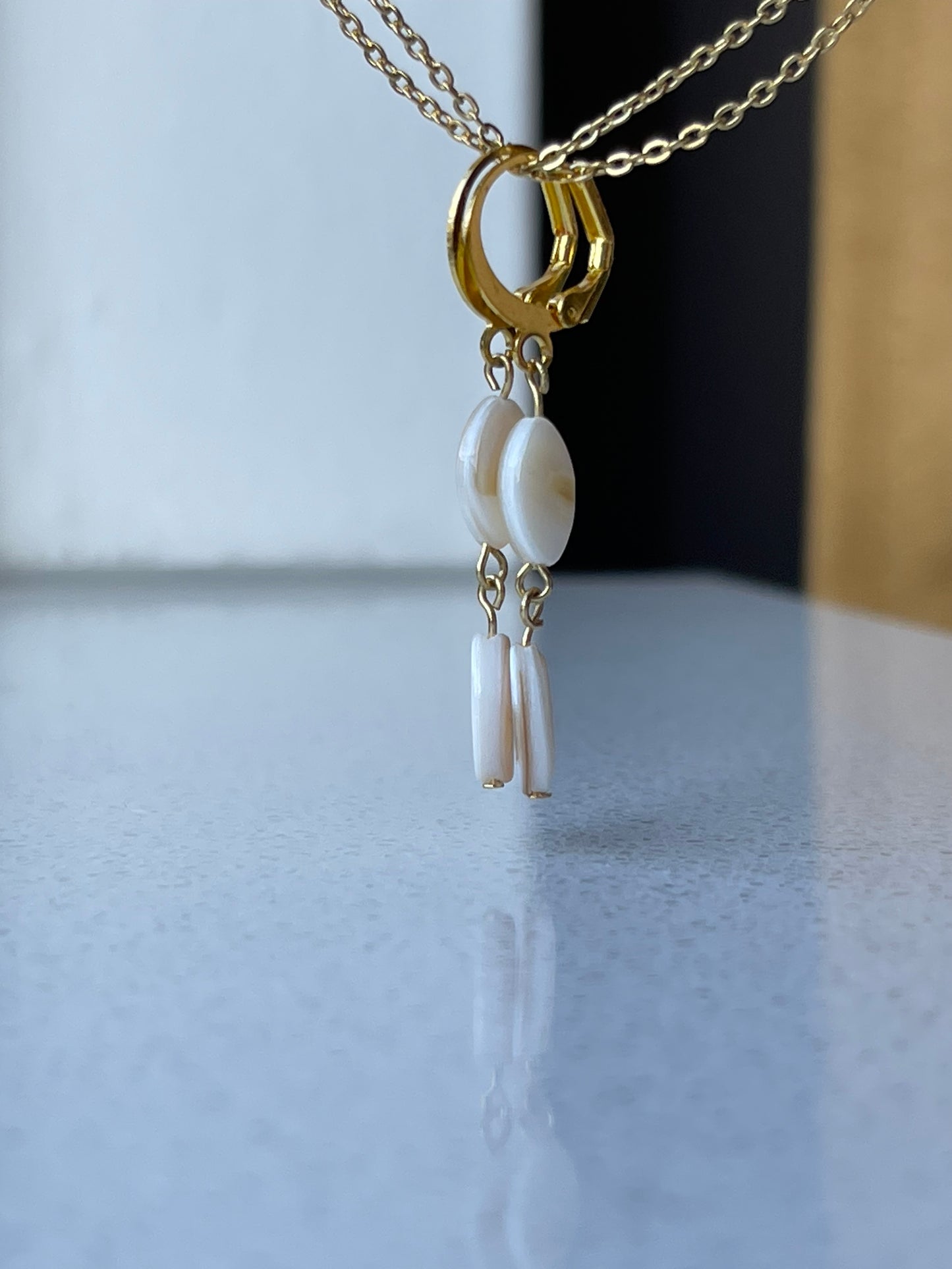 Shell Earrings Oval ❥