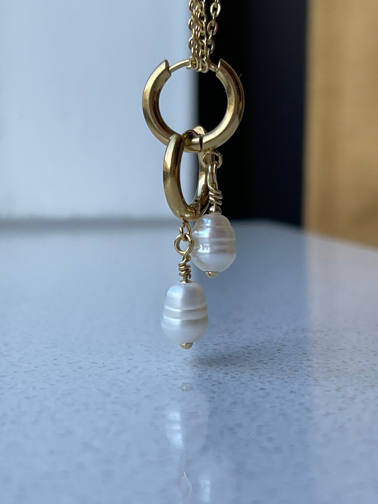 Pearl earrings ❥
