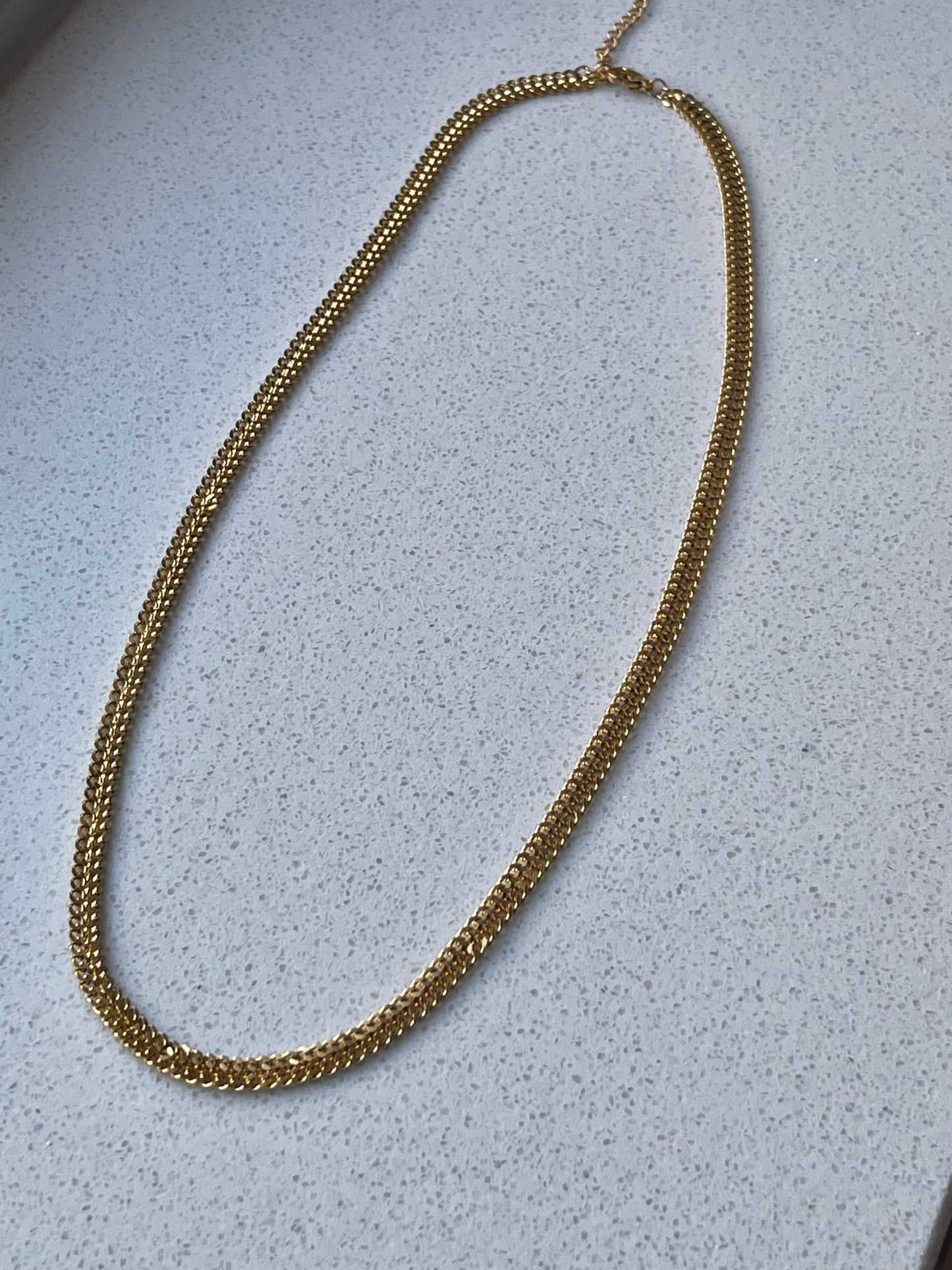 Brede chain ketting