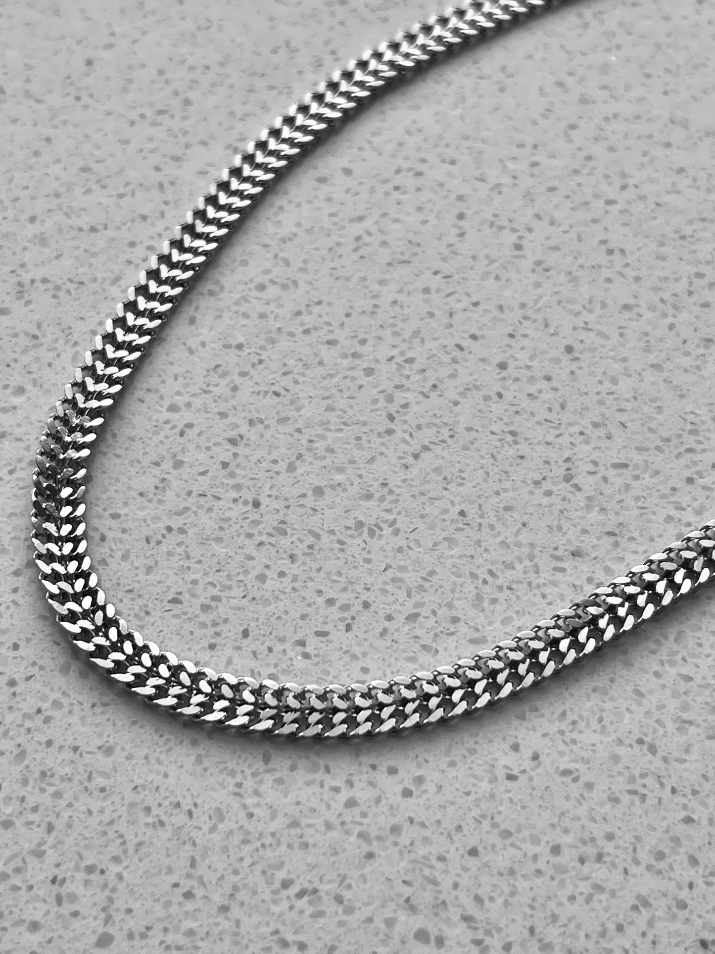 Brede chain ketting