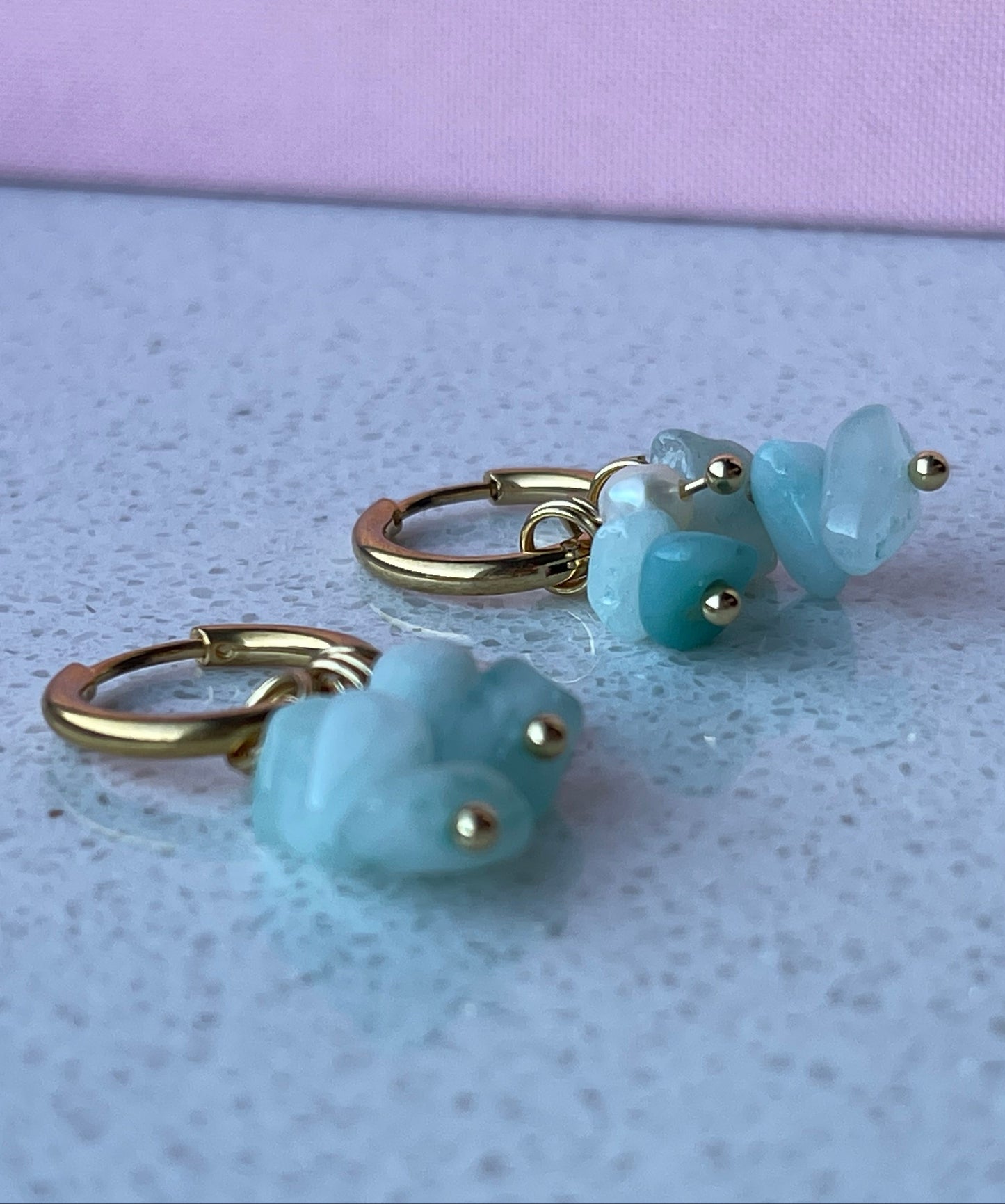 Blue Papaver Earrings ❥