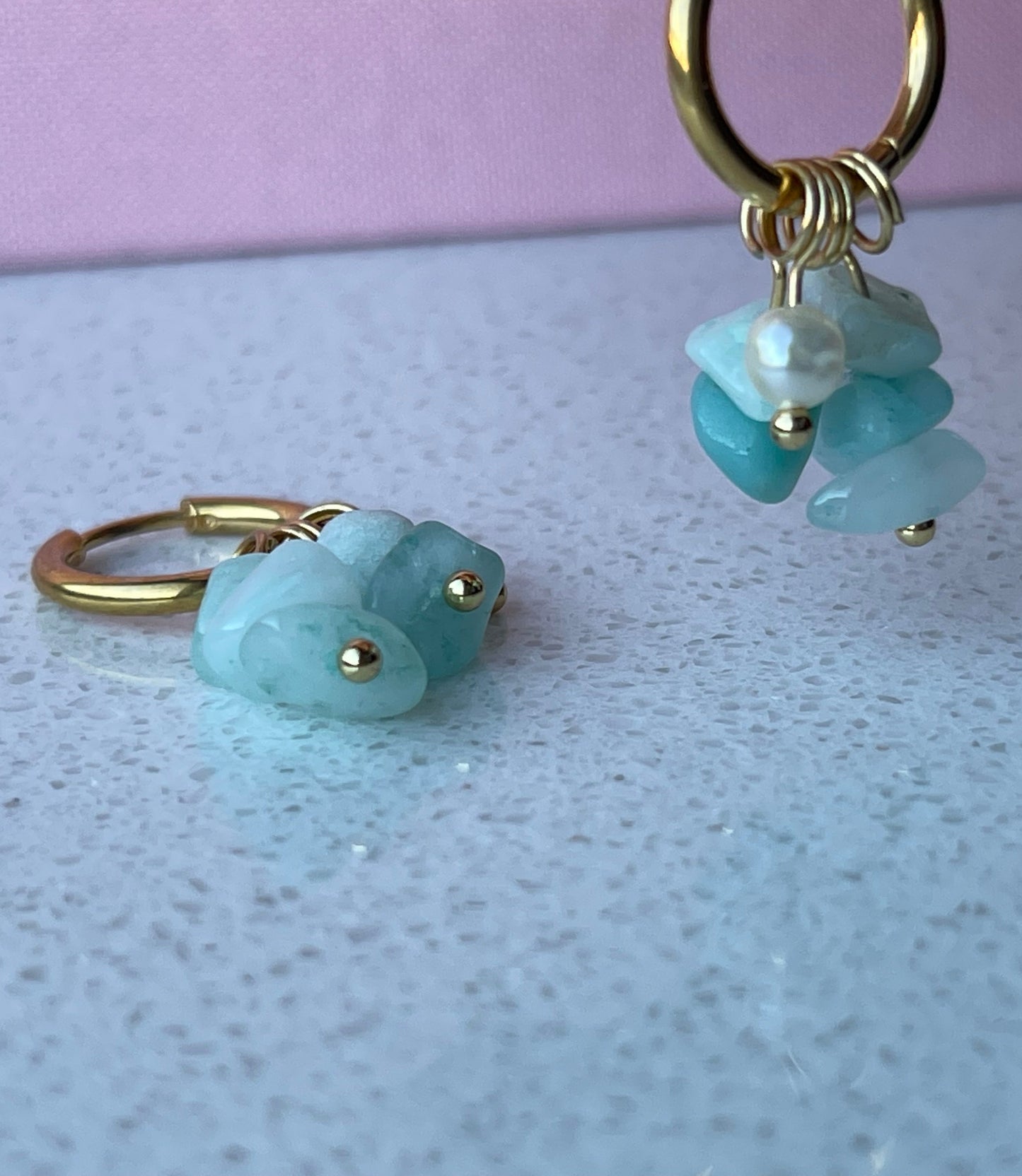 Blue Papaver Earrings ❥