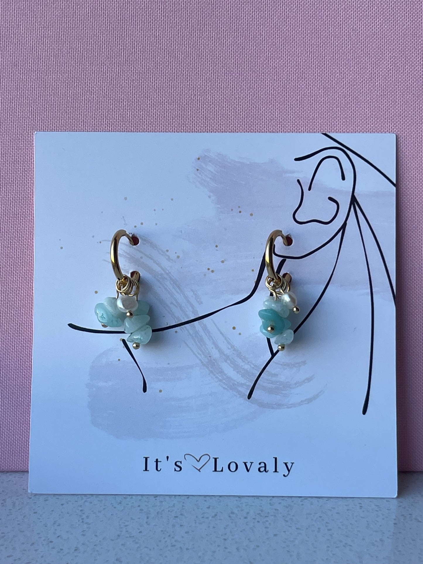 Blue Papaver Earrings ❥