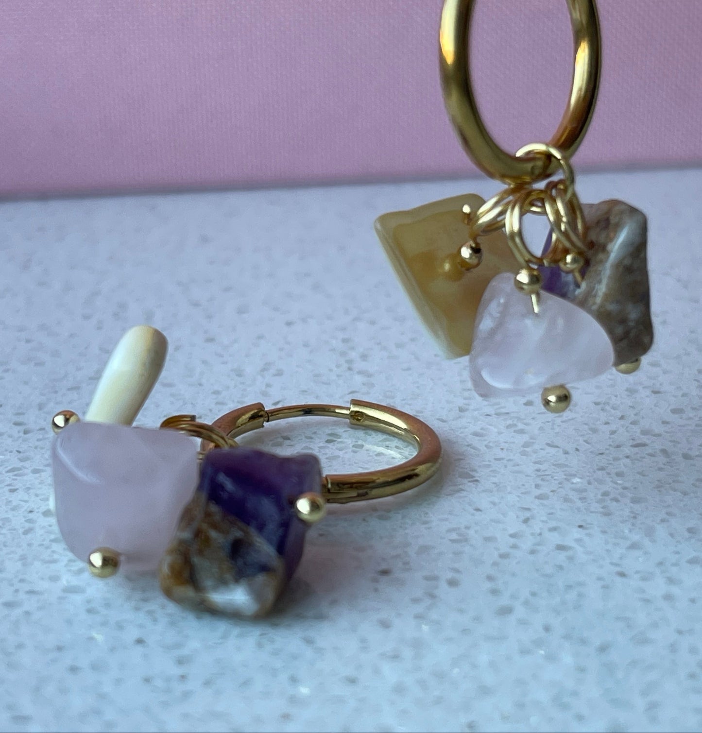 Waxflower earrings ❥