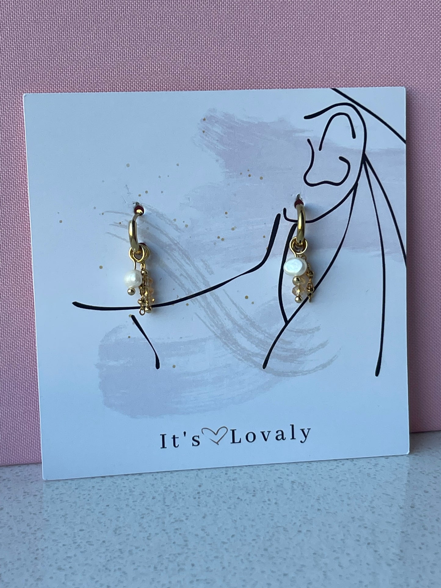 Dahlia Cafe Au Lait earrings ❥