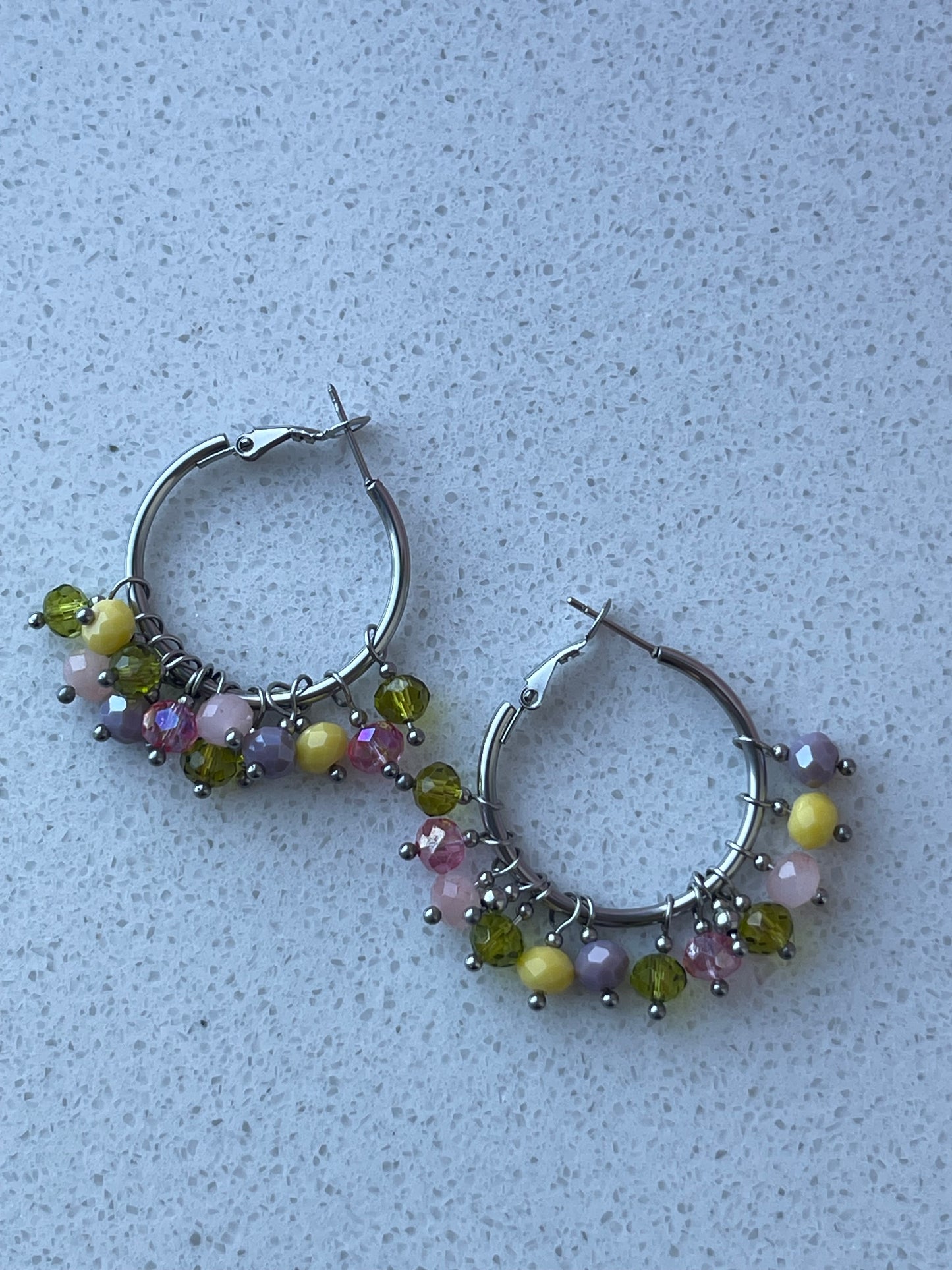 Multicolored Hyacint earrings ❥
