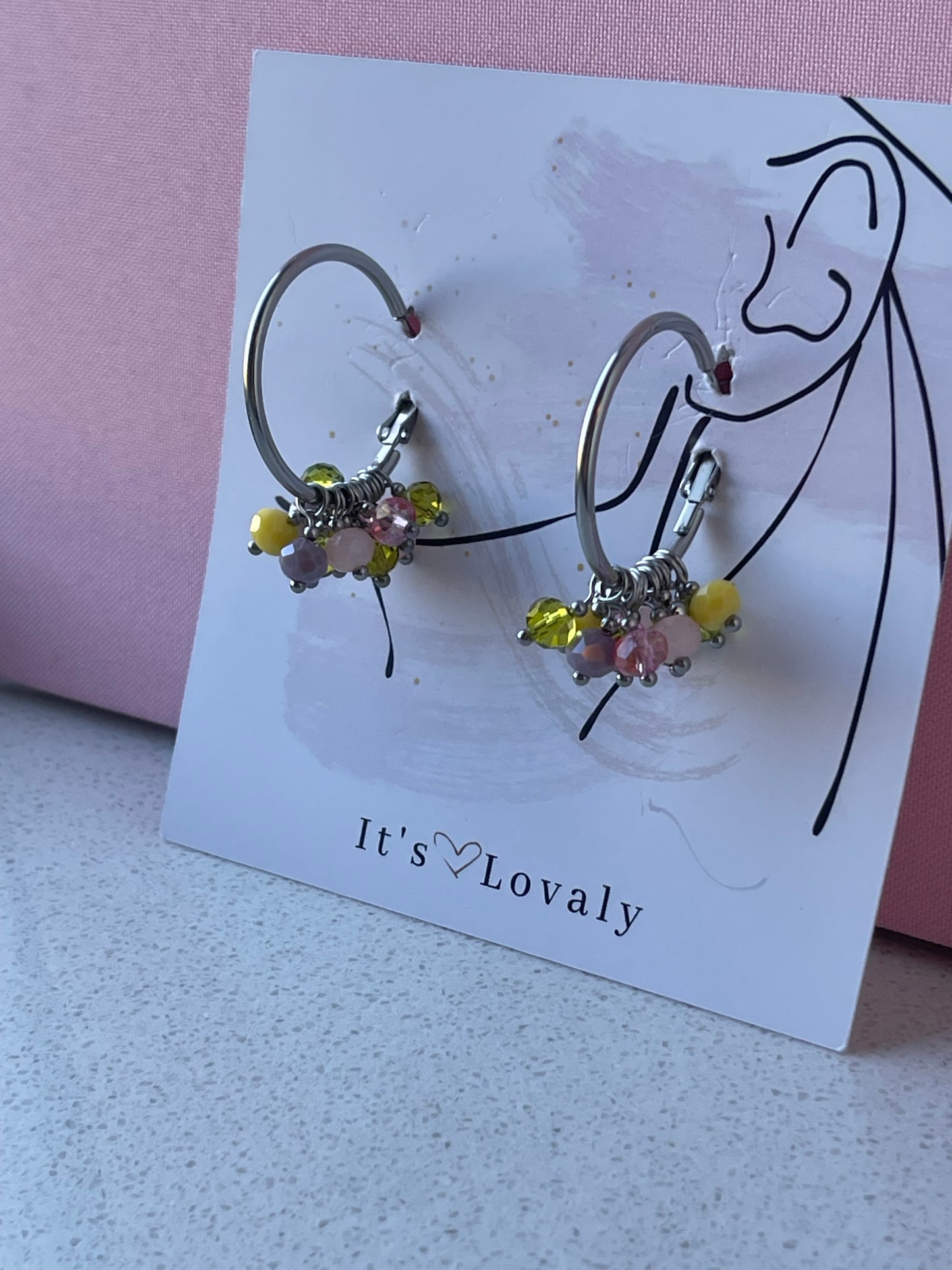 Multicolored Hyacint earrings ❥