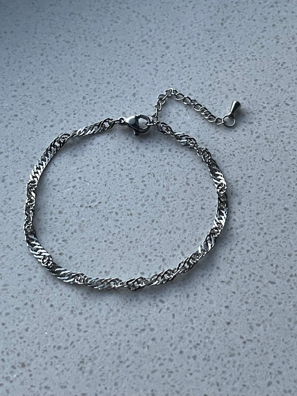 Twist schakel armband
