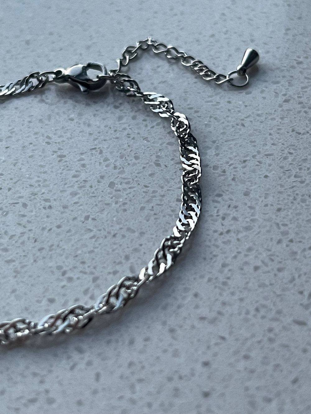 Twist schakel armband