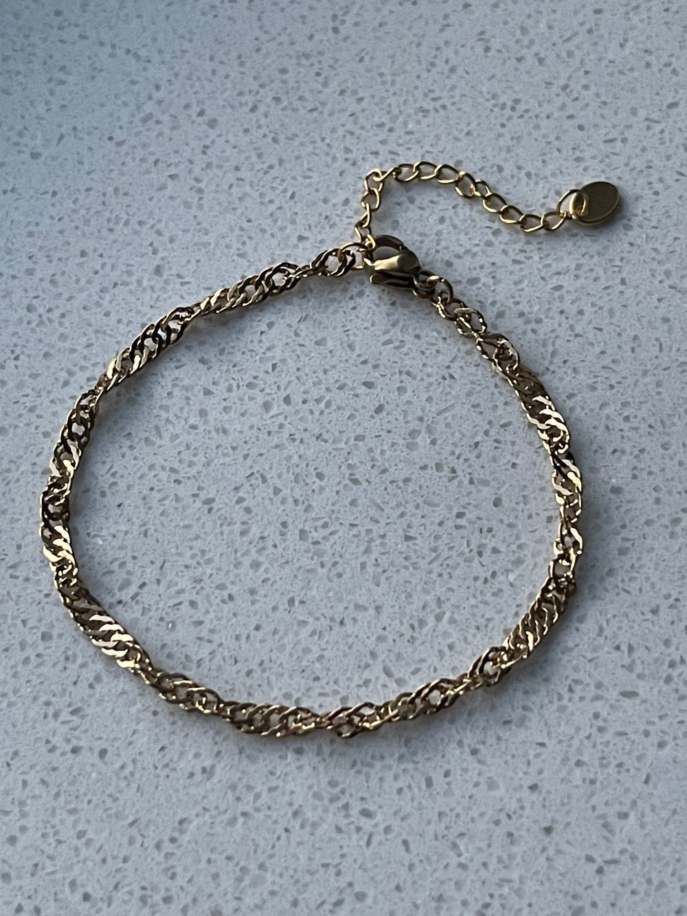 Twist schakel armband