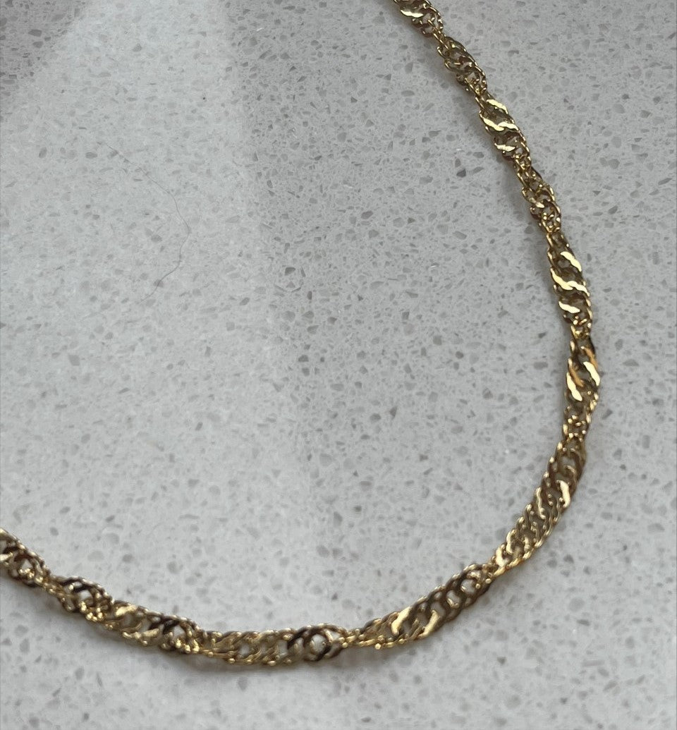 Twist schakel ketting