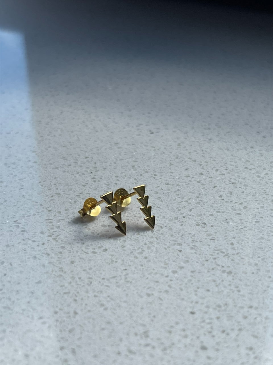 Triangle studs
