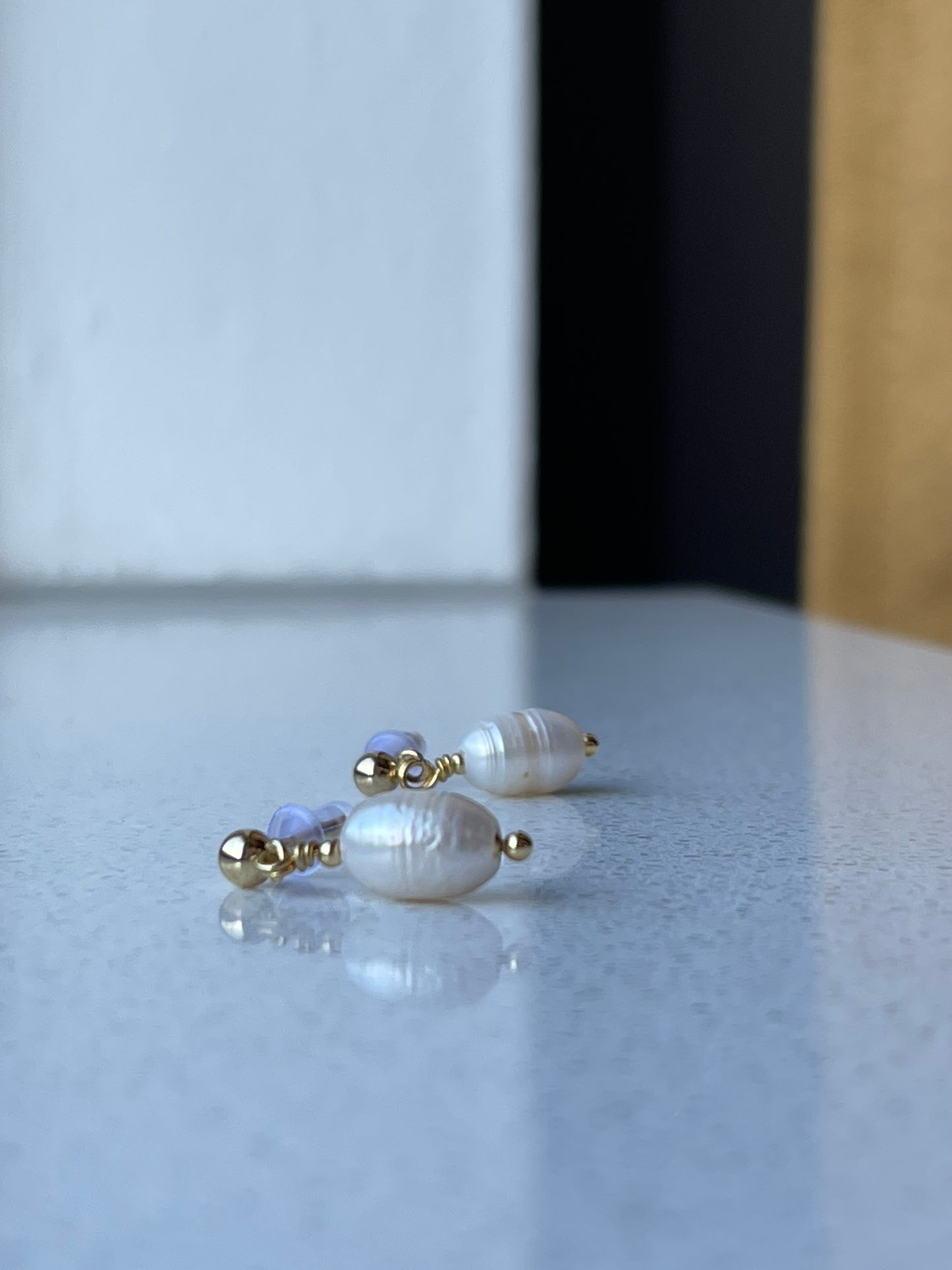 Pearl Studs ❥