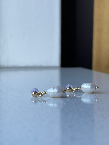 Pearl Studs ❥