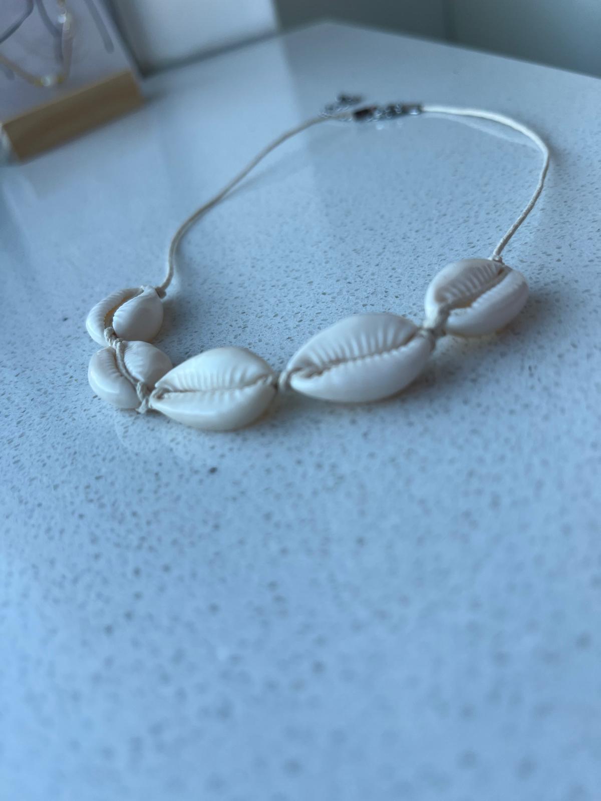 Ketting met grote schelpen ❥