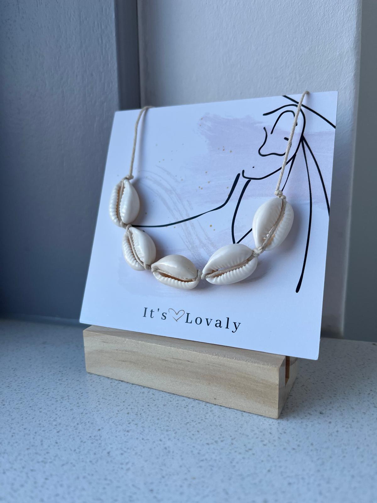 Ketting met grote schelpen ❥