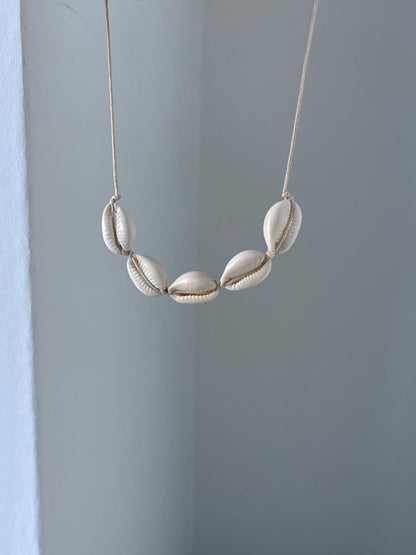 Ketting met grote schelpen ❥