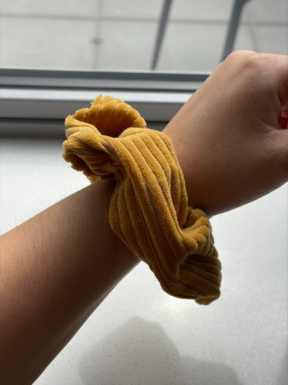 Scrunchie Velvet Yellow ❥